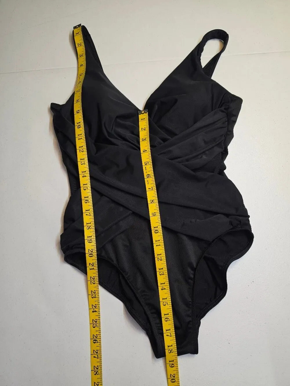 Miraclesuit Women's Illusionists Crossover One Piece Swimsuit in Black